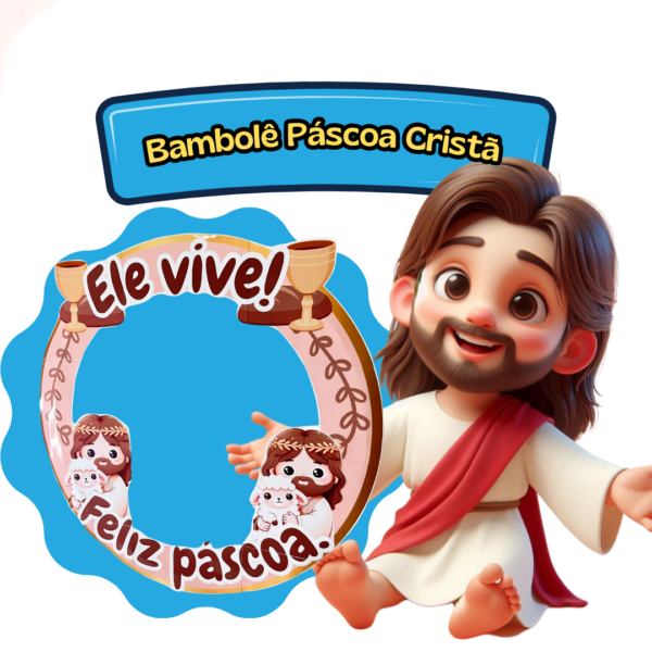 BAMBOLÊ PÁSCOA CRISTÃ