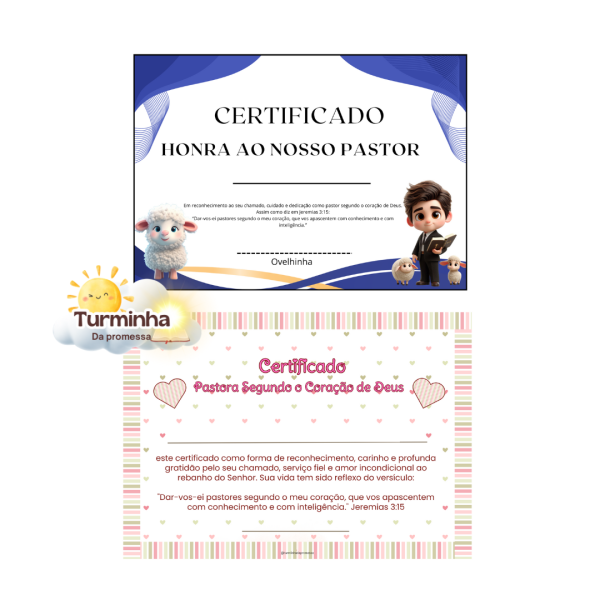 BANNER + 3 PAINÉIS PASTORES + 2 CERTIFICADOS - Image 2