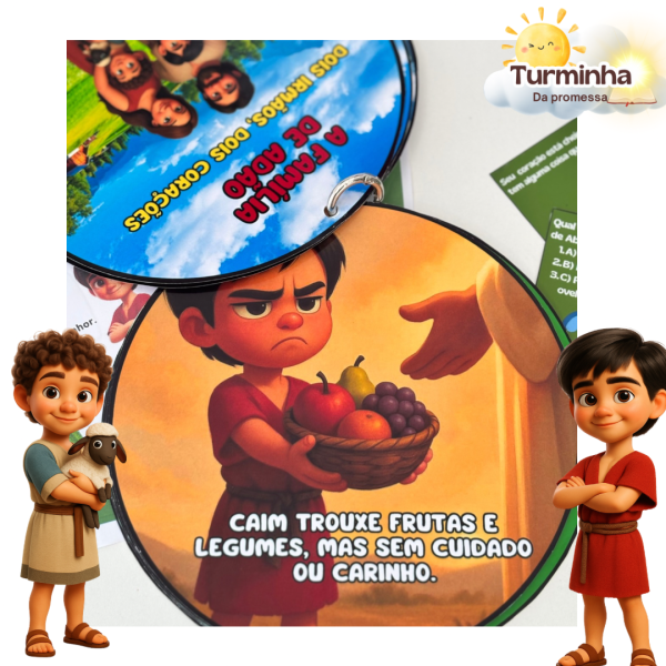 FAMÍLIA DE ADÃO- DOIS IRMÃOS,DOIS CORAÇÕES - Imagem 7
