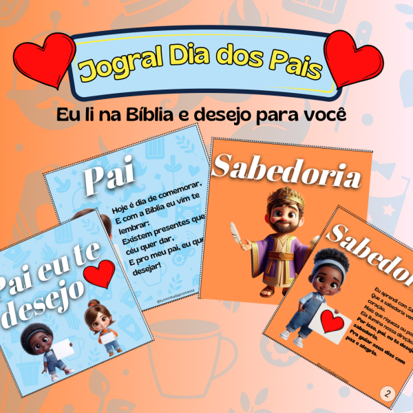 Jogral para o Dia dos Pais – “Pai, Eu Li na Bíblia e Desejo Pra Você” - Imagem 2