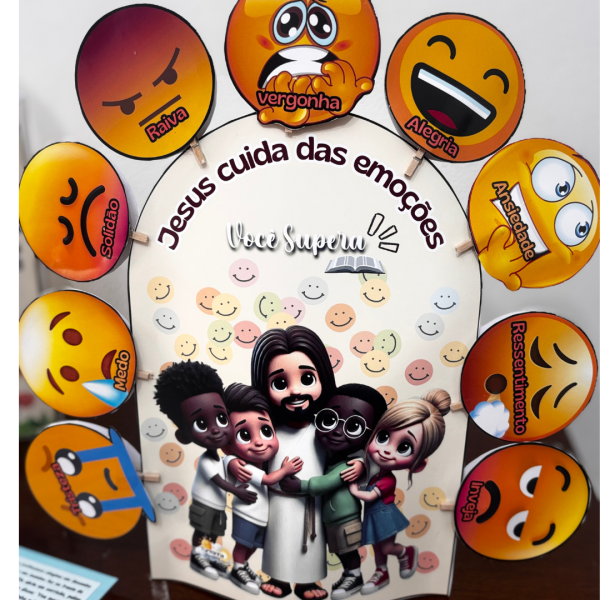 VOCÊ SUPERA-JESUS CUIDA DAS EMOÇÕES - Imagem 6