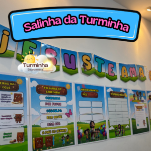 KIT DECORAÇÃO SALINHA DA TURMINHA