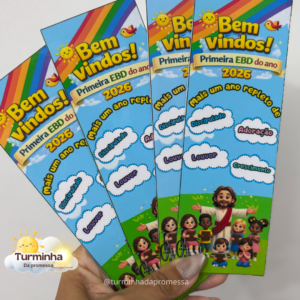 MARCADOR DE PÁGINA PRIMEIRA EBD DO ANO