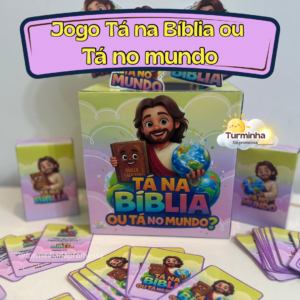JOGO TÁ NA BÍBLIA OU TÁ NO MUNDO