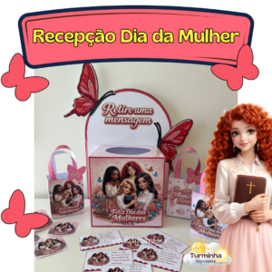 CAIXA RECEPÇÃO DIA DA MULHER