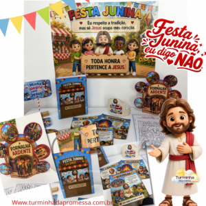 FESTA JUNINA! NÃO PARTICIPO! EU ESCOLHO AGRADAR A DEUS