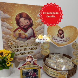 KIT RECEPÇÃO CULTO DA FAMÍLIA