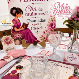 MESA POSTA MULHERES CHAMADAS PARA CURAR