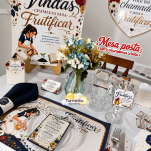 MESA POSTA EDUCADORAS CRISTÃS CHAMADAS PARA FRUTIFICAR