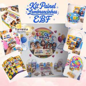 KIT PAINEL + LEMBRANCINHAS EBF