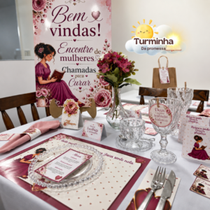 MESA POSTA MULHERES CHAMADAS PARA CURAR