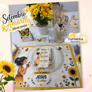 MESA POSTA SETEMBRO AMARELO
