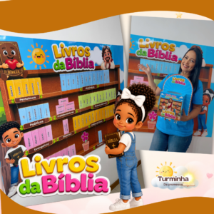 PAINEL LIVROS DA BÍBLIA + DINÂMICA