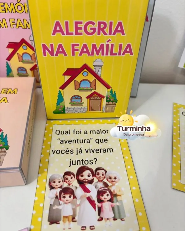 JOGO "LÁ EM CASA É ASSIM" - Imagem 8