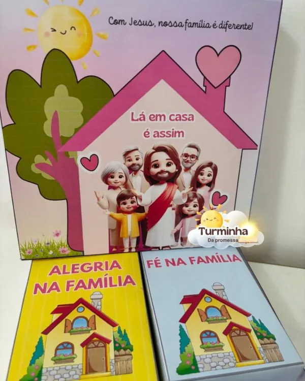 JOGO "LÁ EM CASA É ASSIM" - Imagem 9