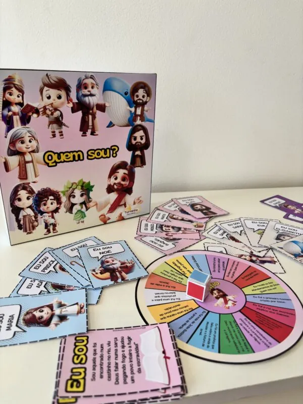JOGO QUEM SOU ?BÍBLIA DIVERTIDA - Imagem 3
