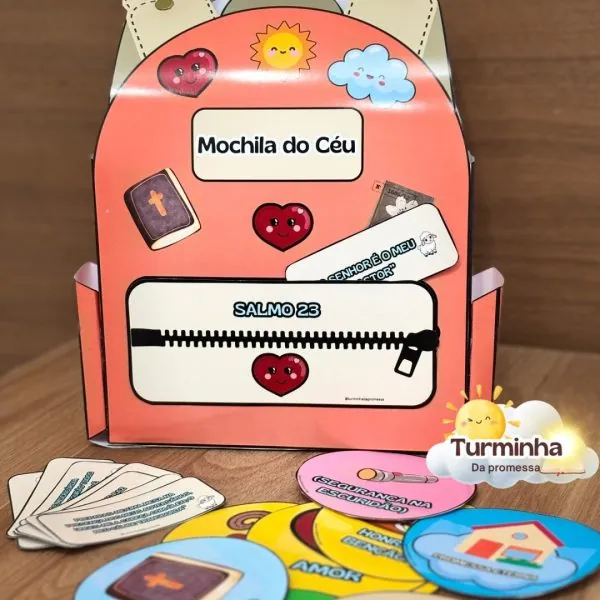 COMBO: JESUS O BOM PASTOR + MOCHILA DO CEÚ - Imagem 7