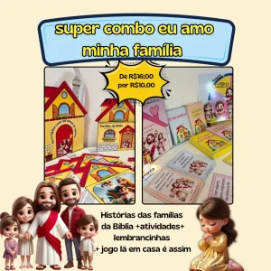 Super combo eu amo minha família