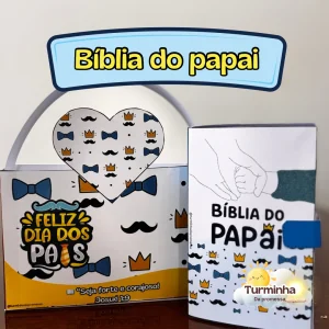 BÍBLIA DIA DOS PAIS CARTÃO HOMENAGEM