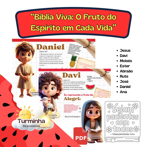 Bíblia Viva: O Fruto do Espírito em Cada Vida